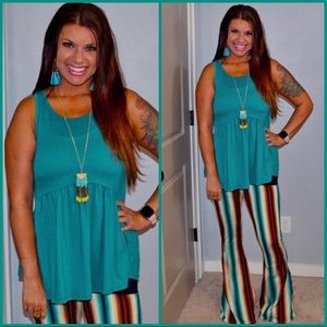 Jade Babydoll Top
